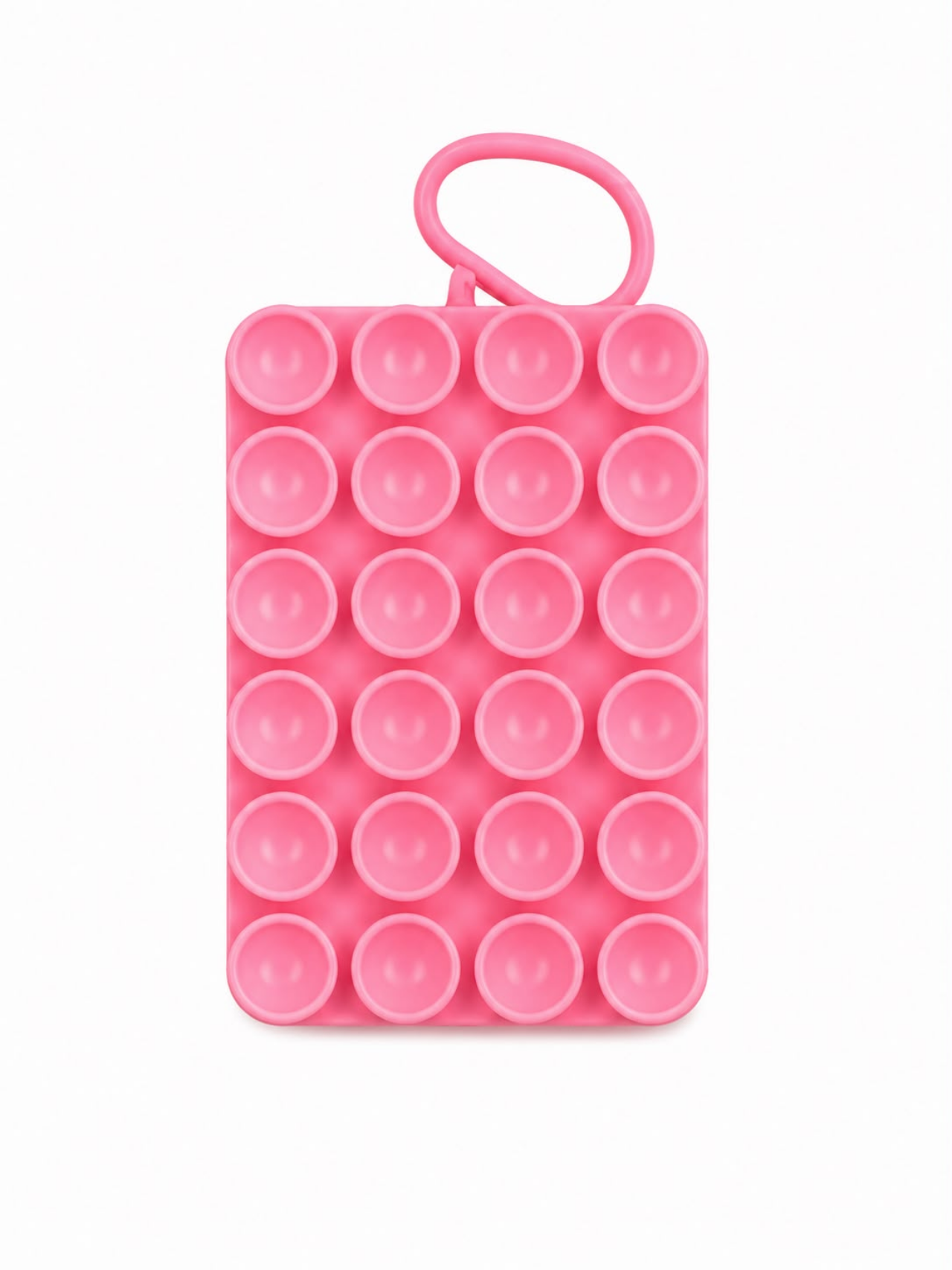 Silicone Suction Phone Case Adhesive Mount Pink