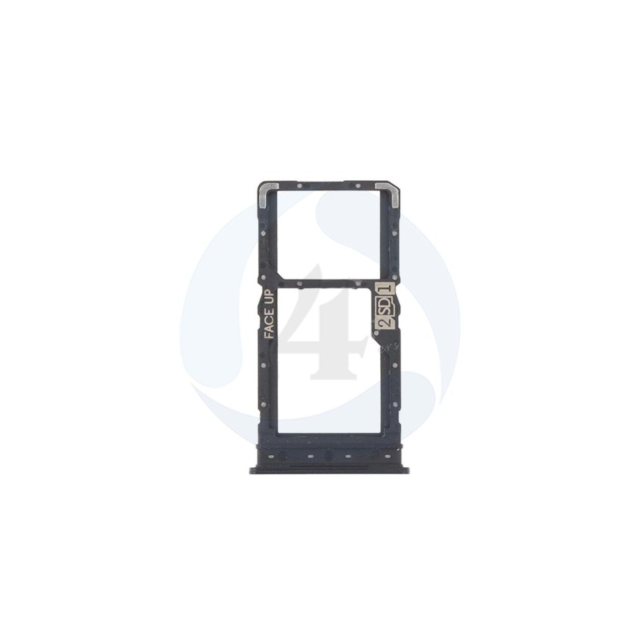 Sim Tray Black For Motorola Moto G53