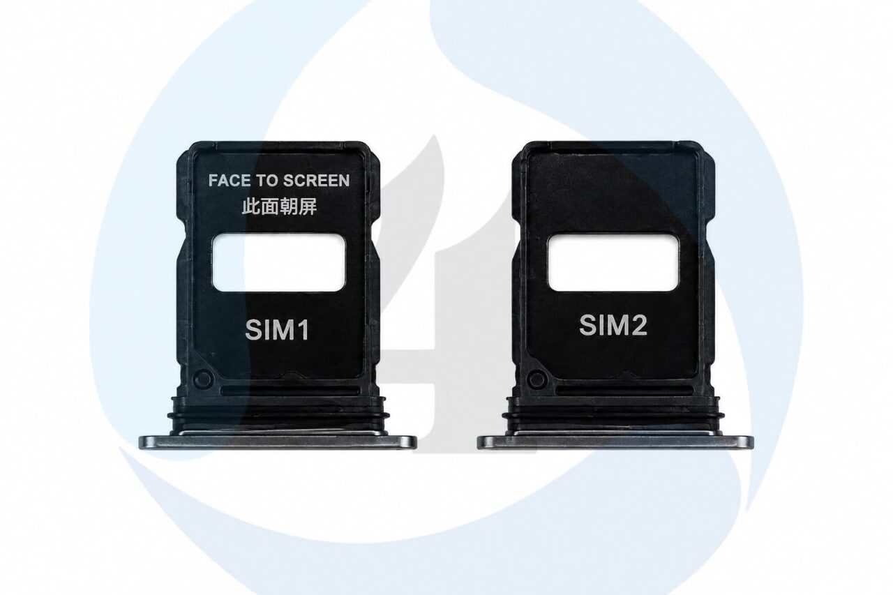Sim Tray Black For Xiaomi 17