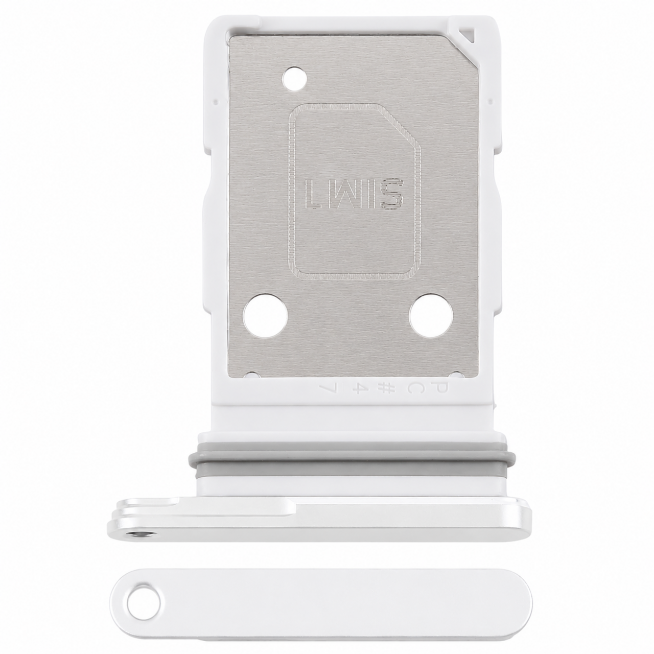 Sim Tray White For Samsung Galaxy S26