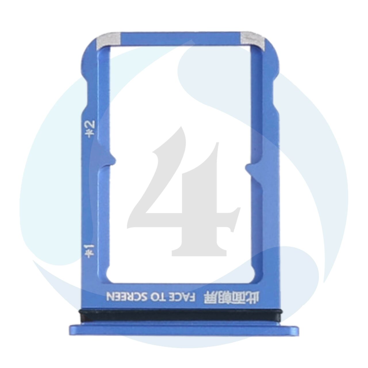 Sim Tray blue For Xiaomi Mi 8 SE
