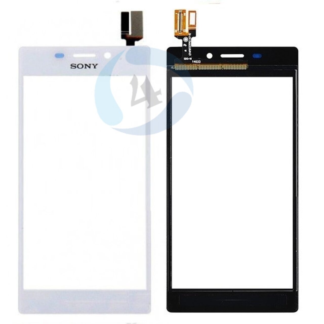 Sony Xperia M2 Aqua touchscreen digitizer white