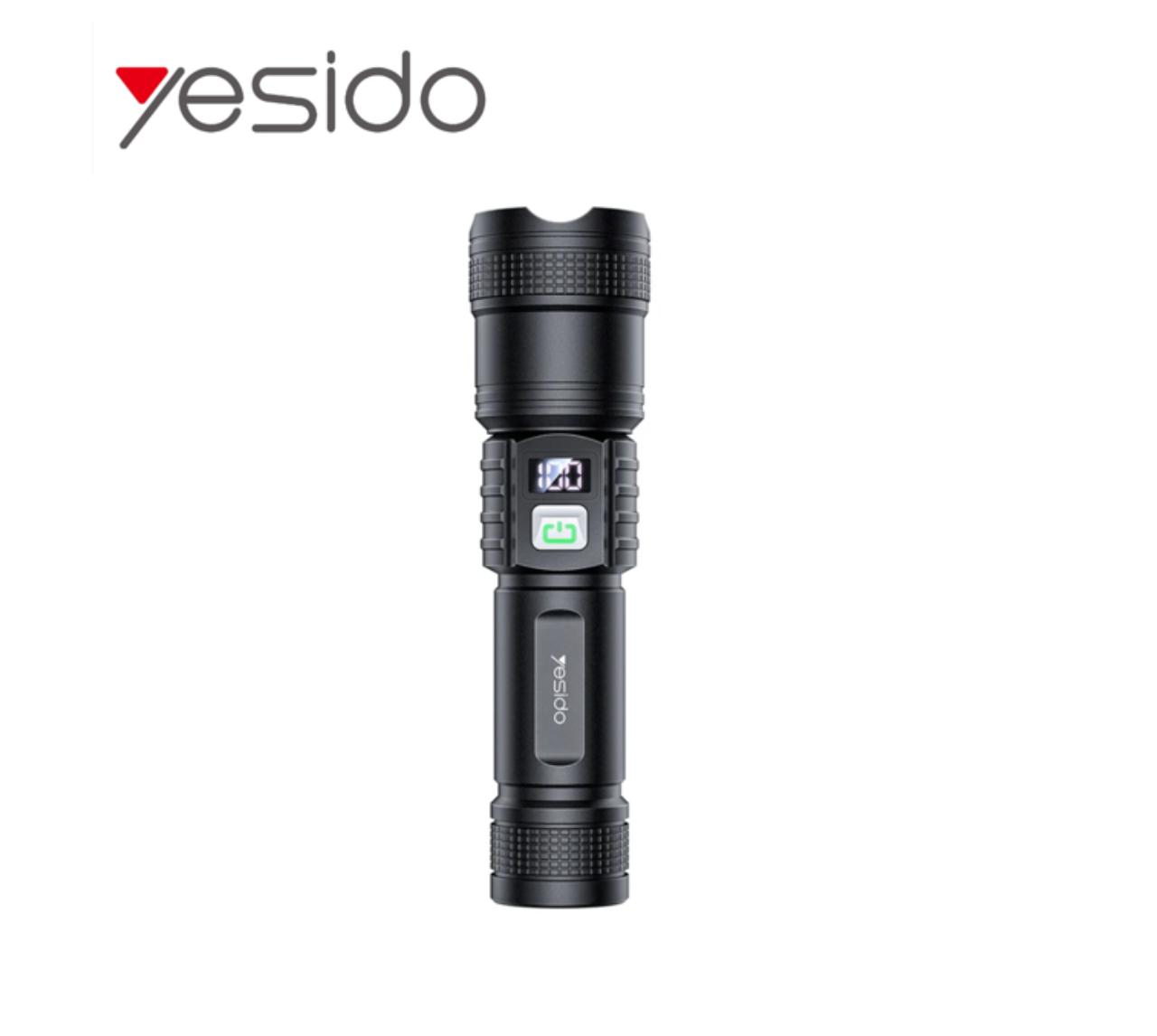 TC11 Yesido LED Flashlight 190 LM Black