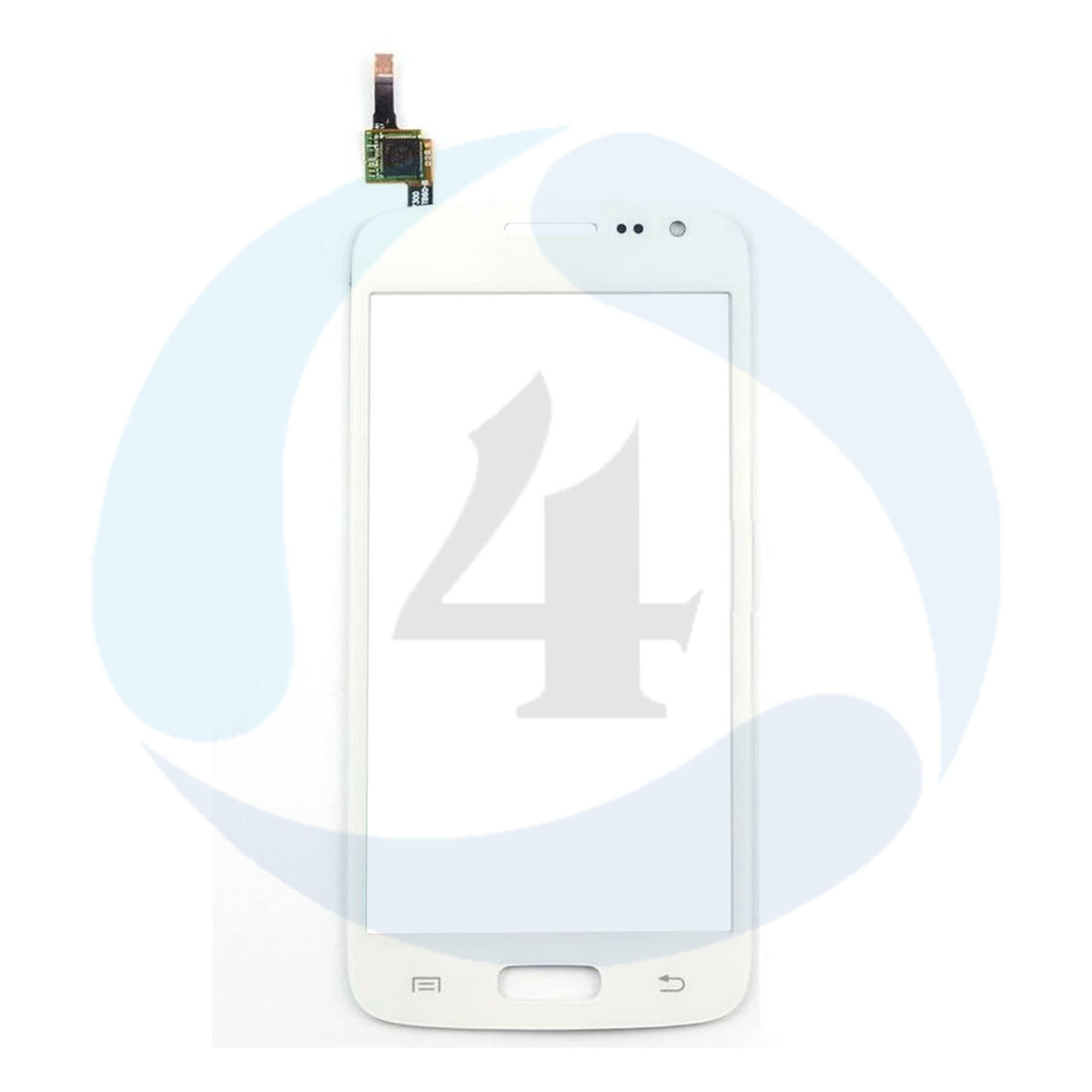 Touch White For Samsung Galaxy SM G3815 Express 2