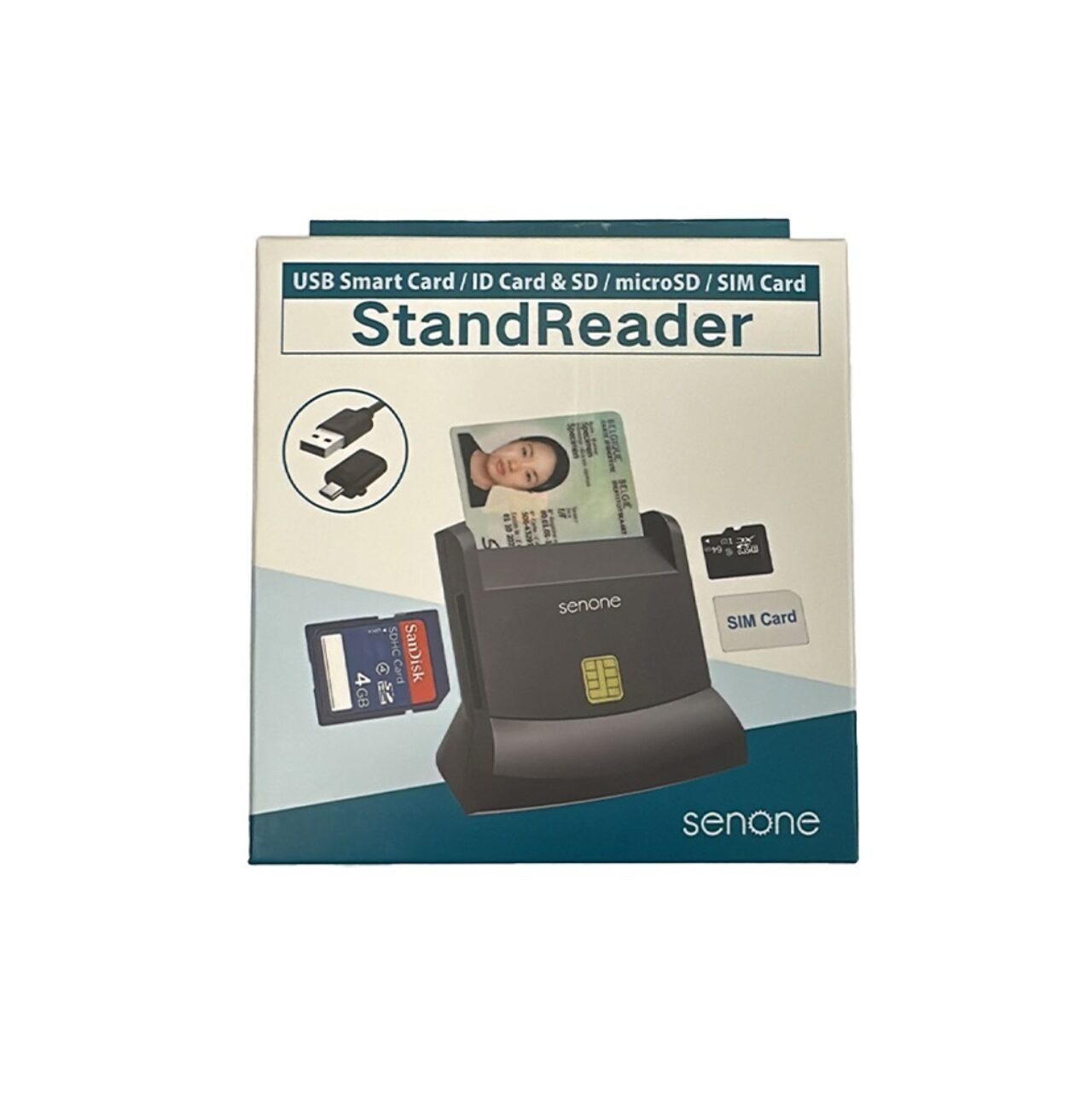 USB Smart Card ID Card Reader