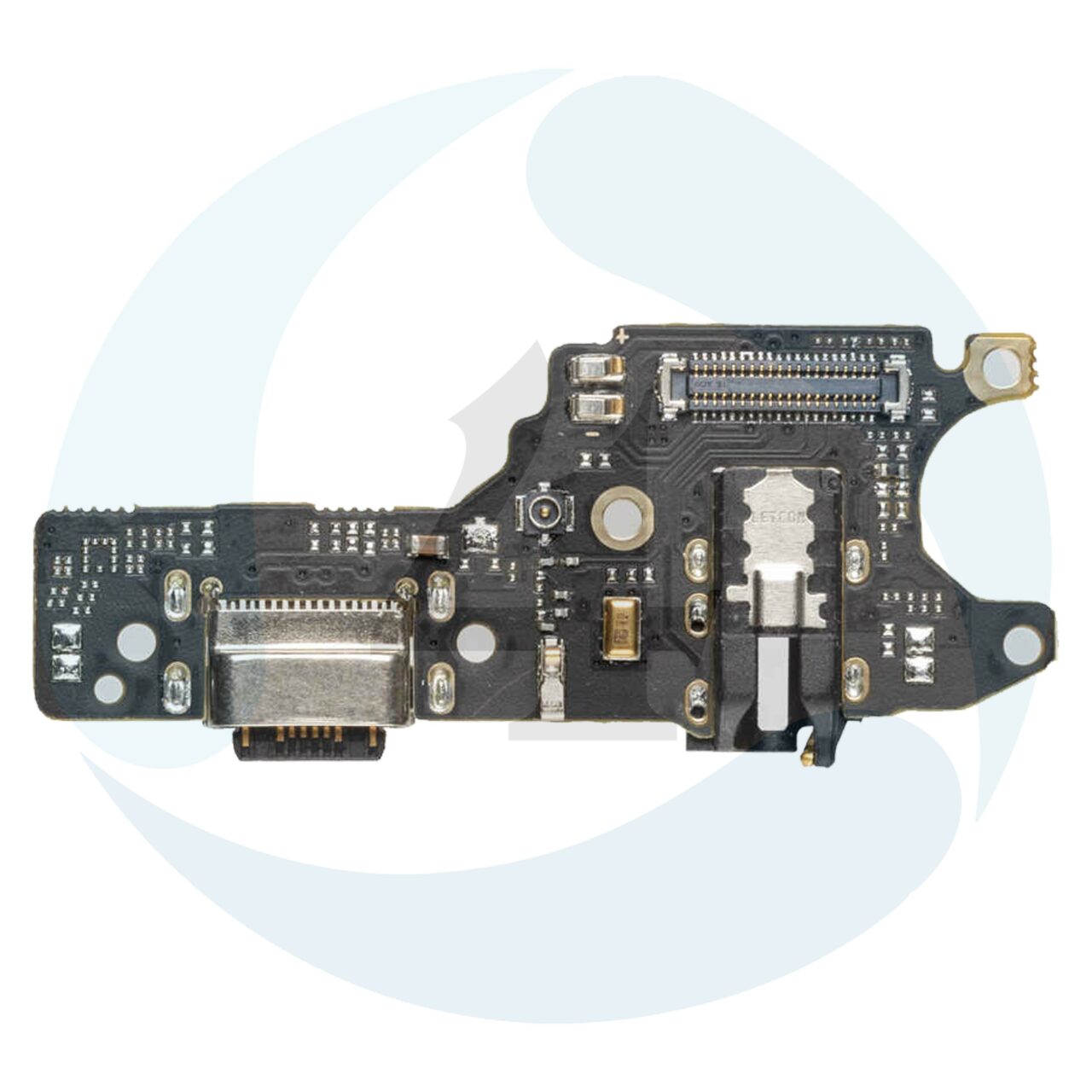 USB charging port board flex For Redmi note 9 With Microphone Mic Charger Connector