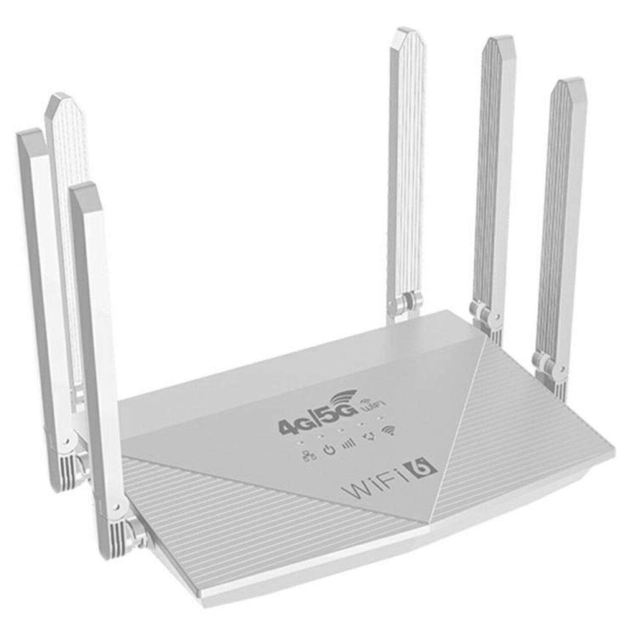WR900 E Eurasian Version LTE Wi Fi6 Router 4 G SIM Card 5000m Ah Battery 6 Antennas 4 LAN Ports Router