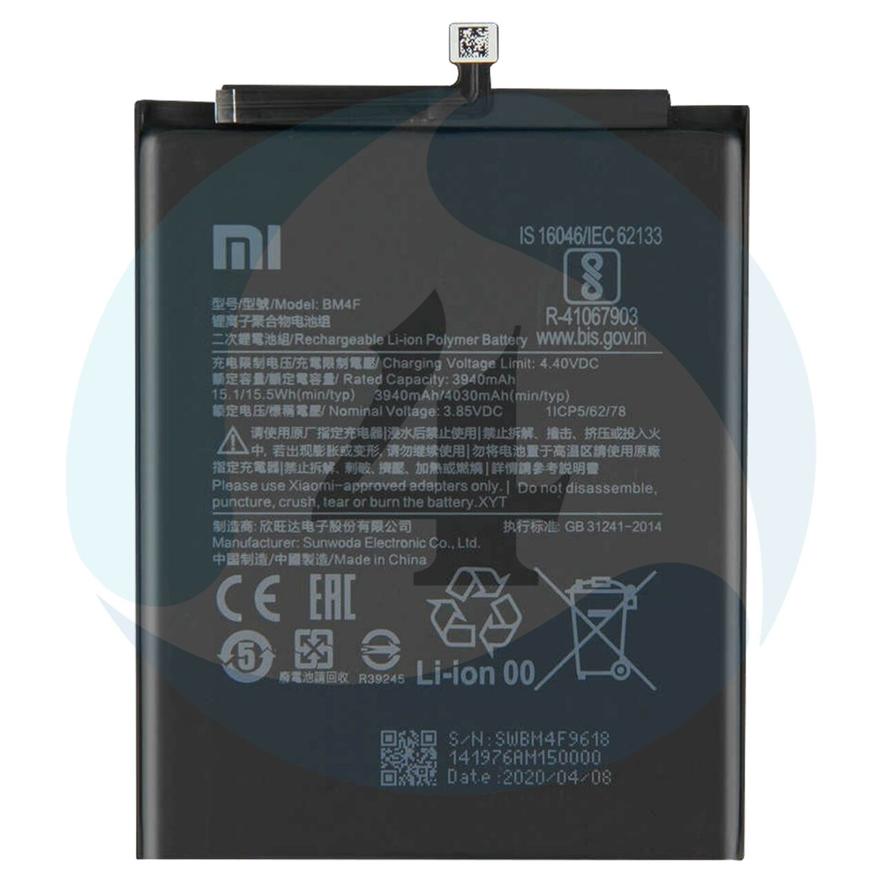 Xiao Mi BM4 F Xiaomi Mi CC9 CC9e CC9 e batterij mi 9lite