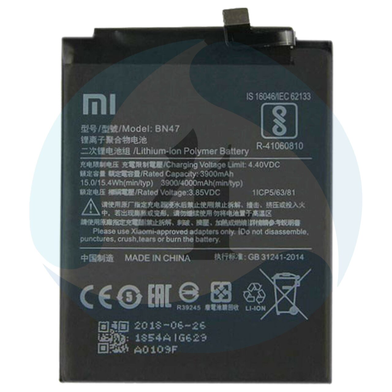 Xiaomi Mi A2 Lite Battery BN47 4000m Ah