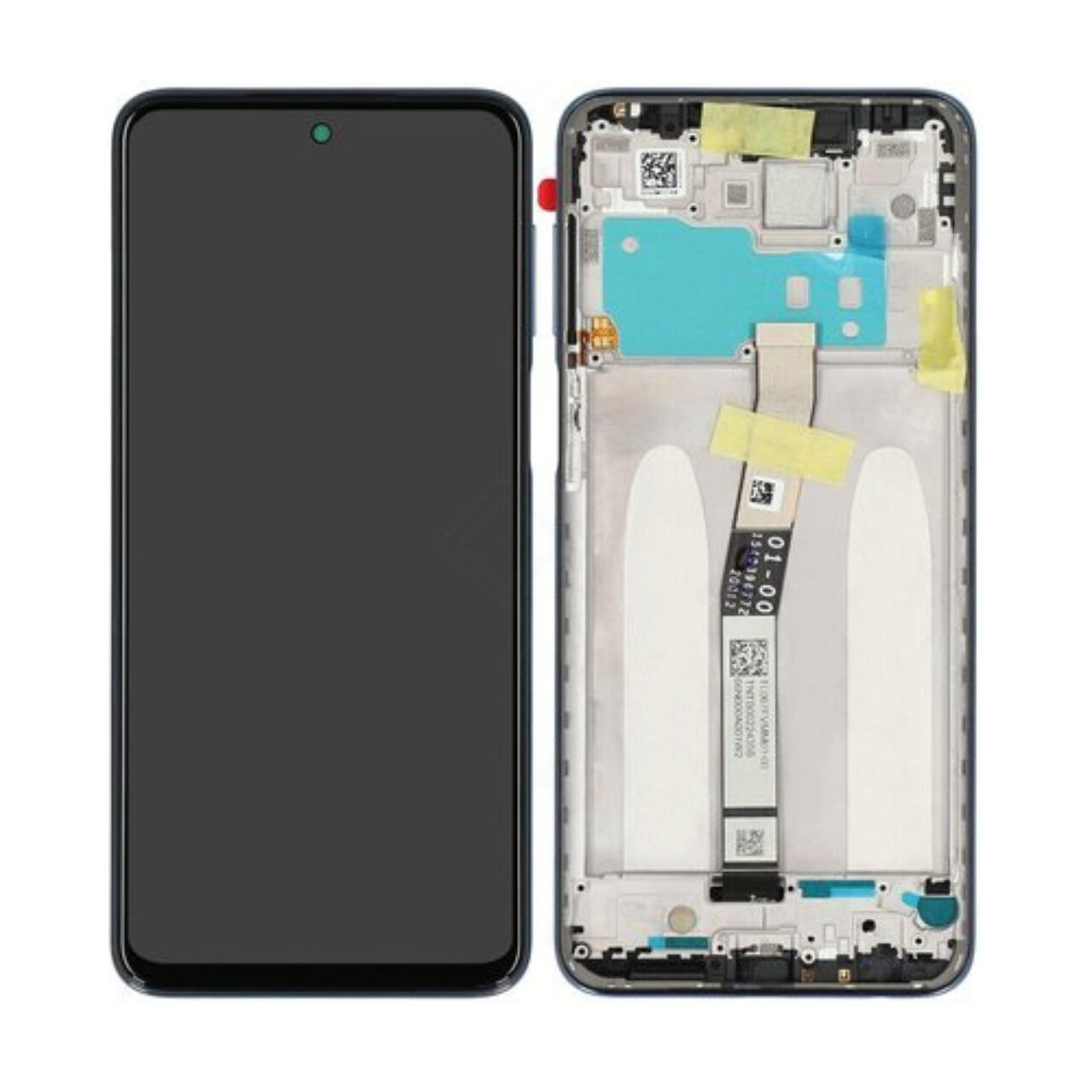 Xiaomi Redmi Note 9 S lcd service pack glacier white 60002 J6 A100