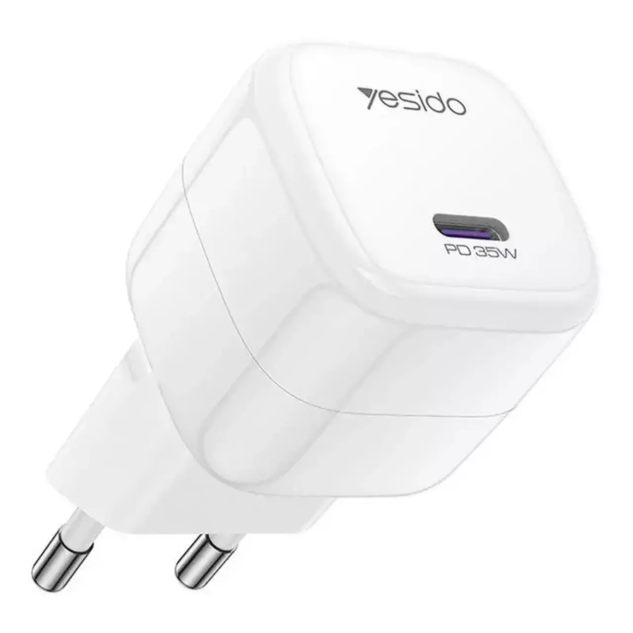 YC103 Yesido PD Ga N 35 W USB C Fast Charger White