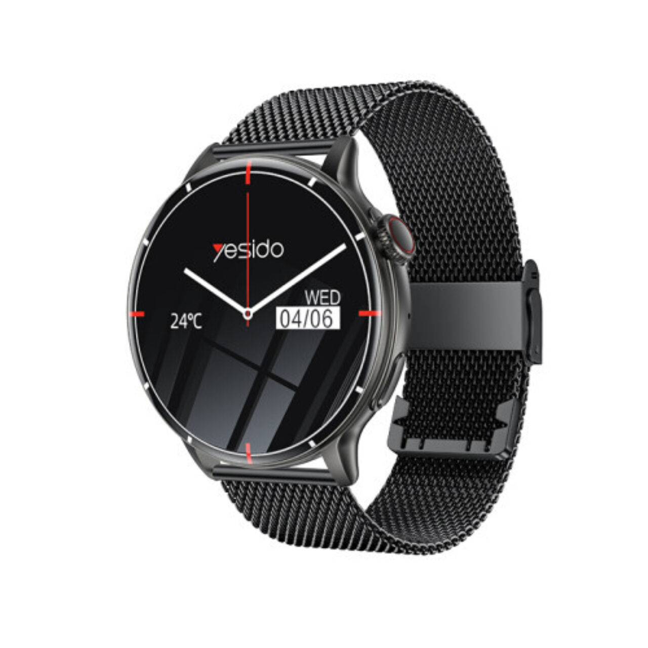 Yesido 1028 Smart Watch Black
