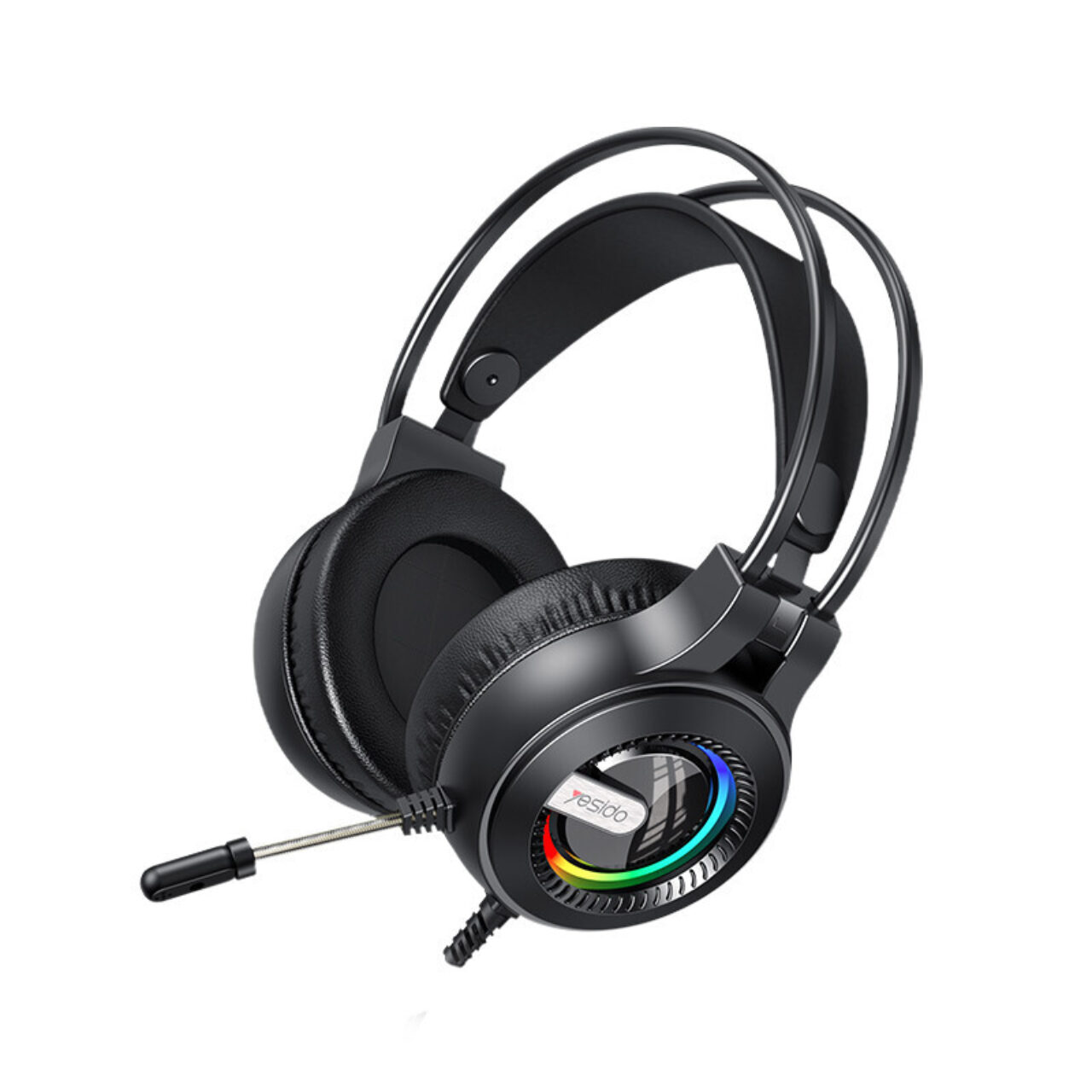 Yesido EK02 gaming headset with microphone and lights