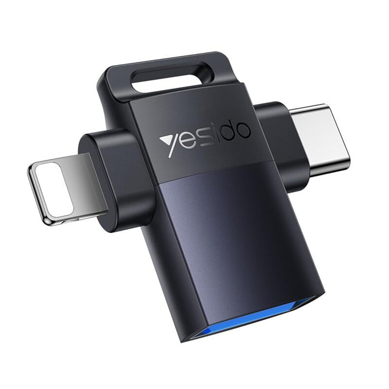 Yesido OTG Adapter 2 in 1 Type C and Lightning to USB 3 0 Converter GS35