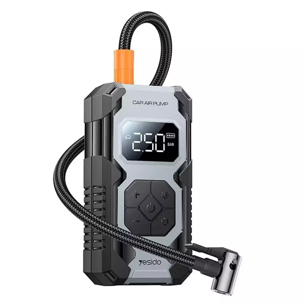 Yesido VC12 7800m Ah Multi function Air Pump Cordless Car Bike Tire Inflator