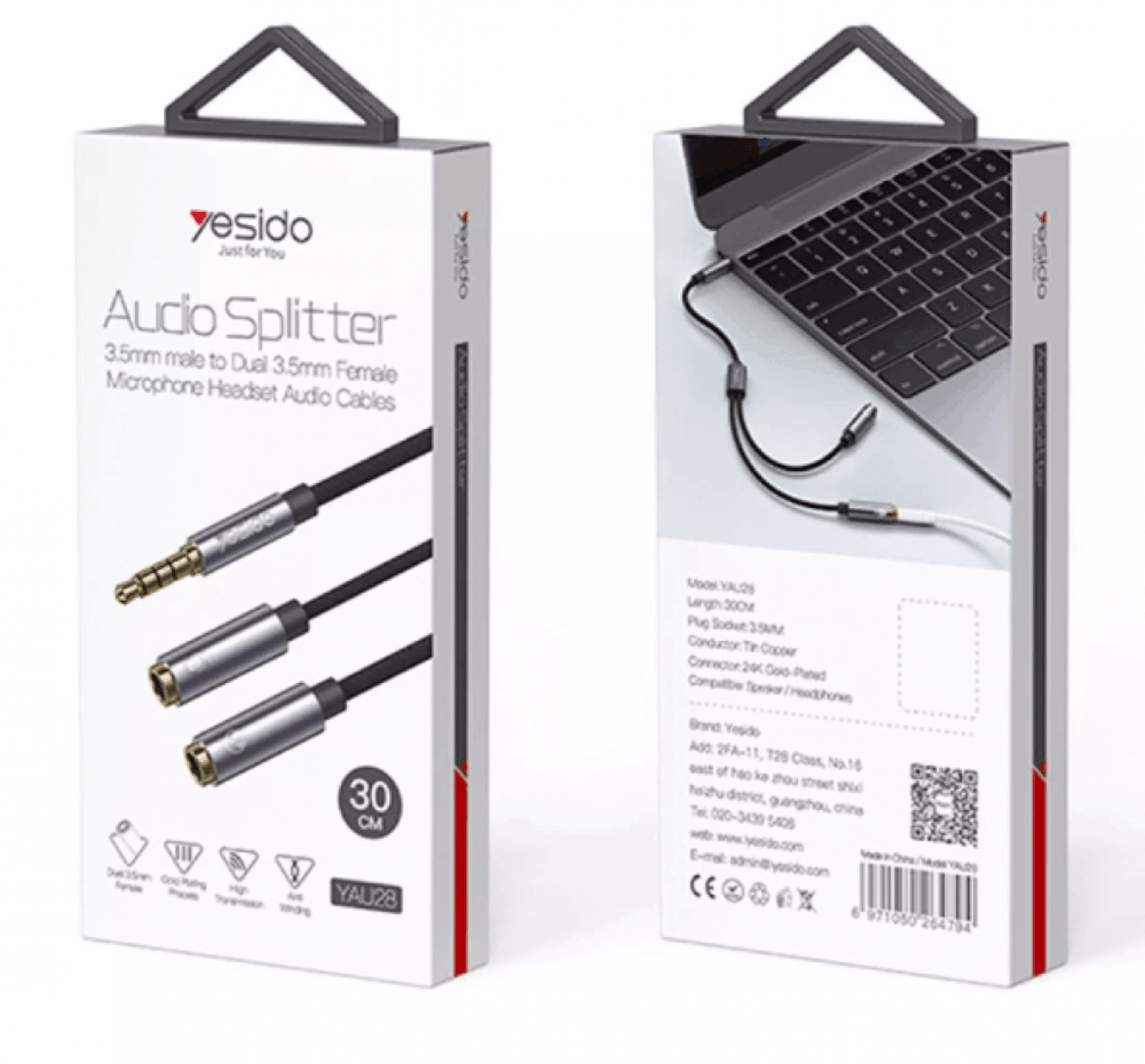 Yesido YAU28 audio splitter