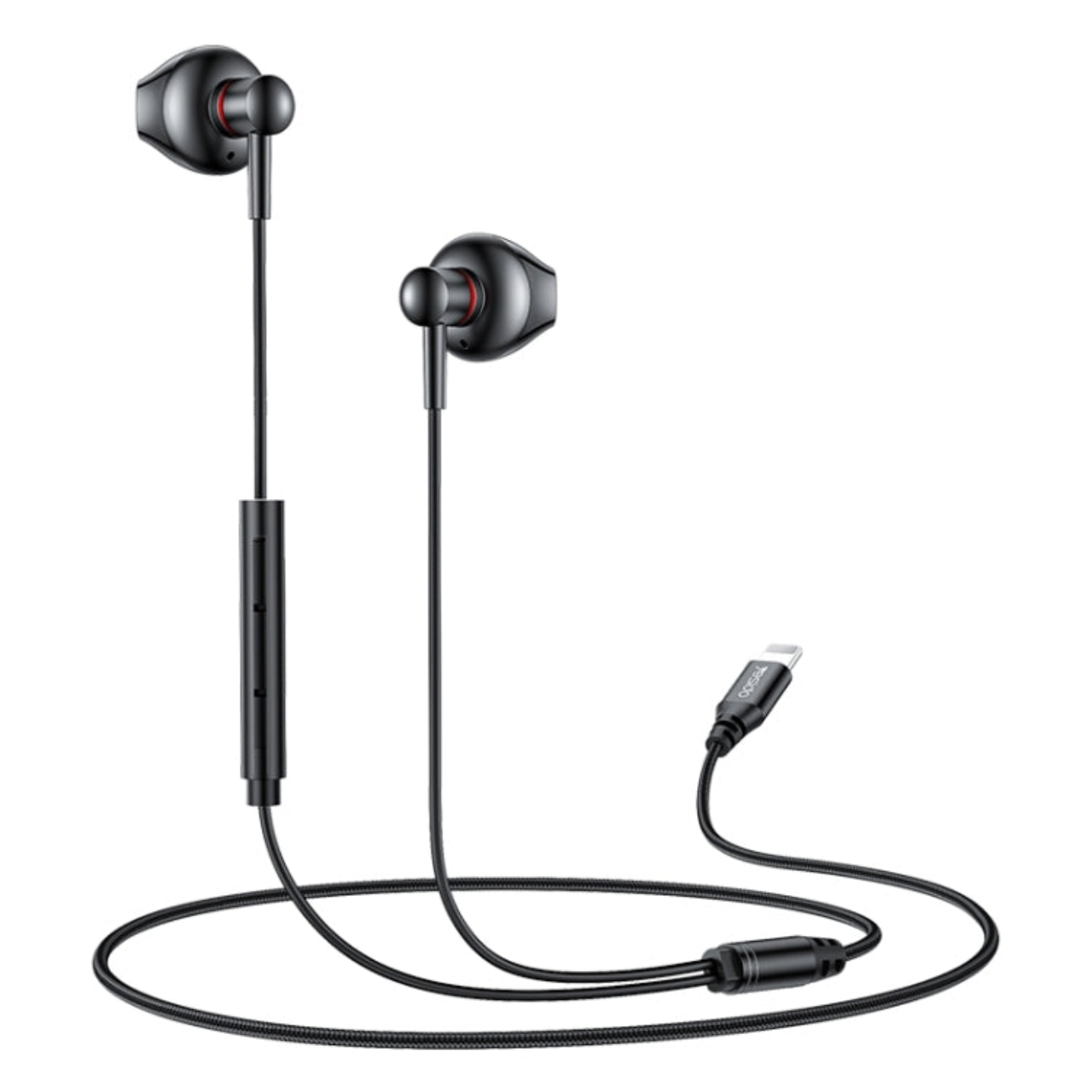 Yesido YH48 lightning earphones black