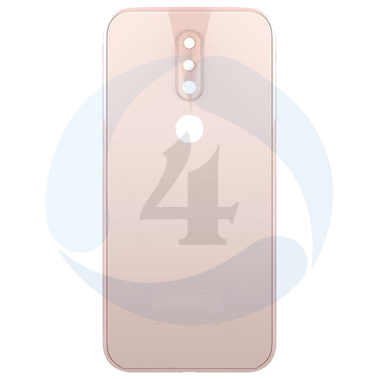 Back panel cover for nokia 4 2 pink backcover batterij cover