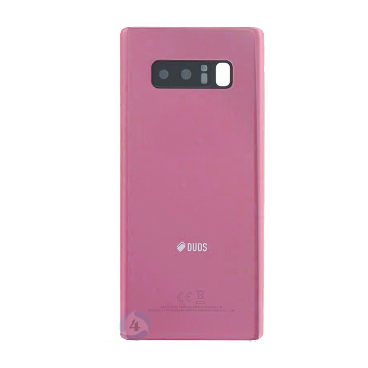 Backcover pink note 8