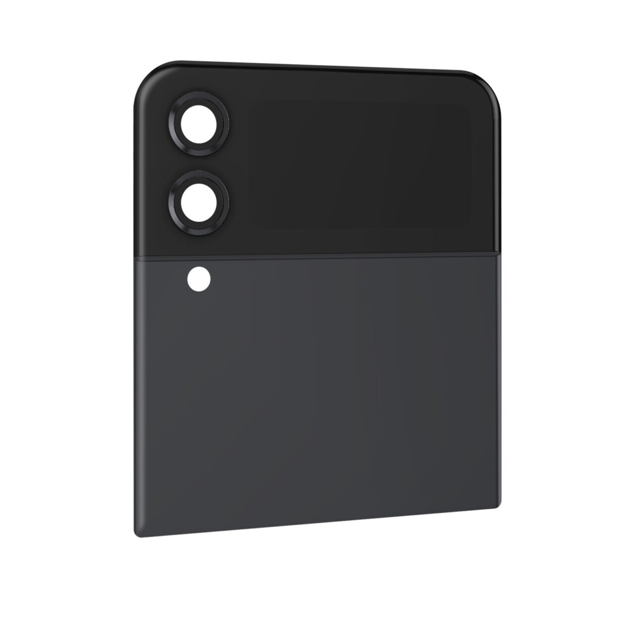 Battery cover With Window Glass Black For Samsung Galaxy Z Flip4