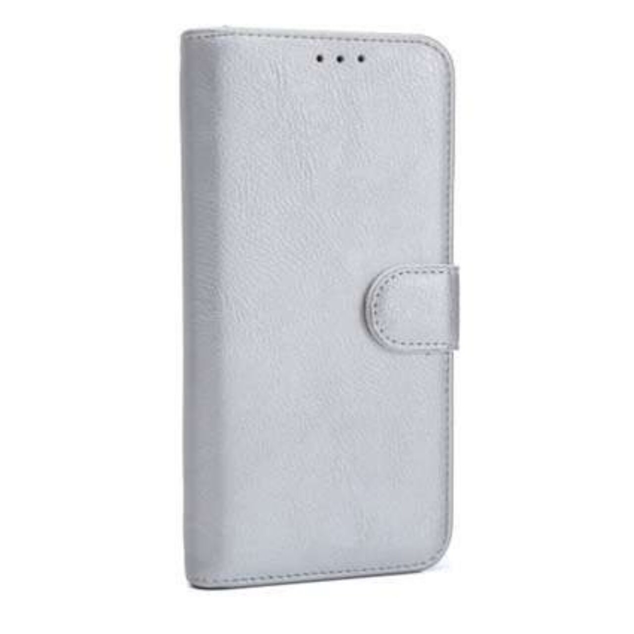 Boek zilver-hoesje-case-schutzhulle-coque-cover-smartphone-book case-boekmodel