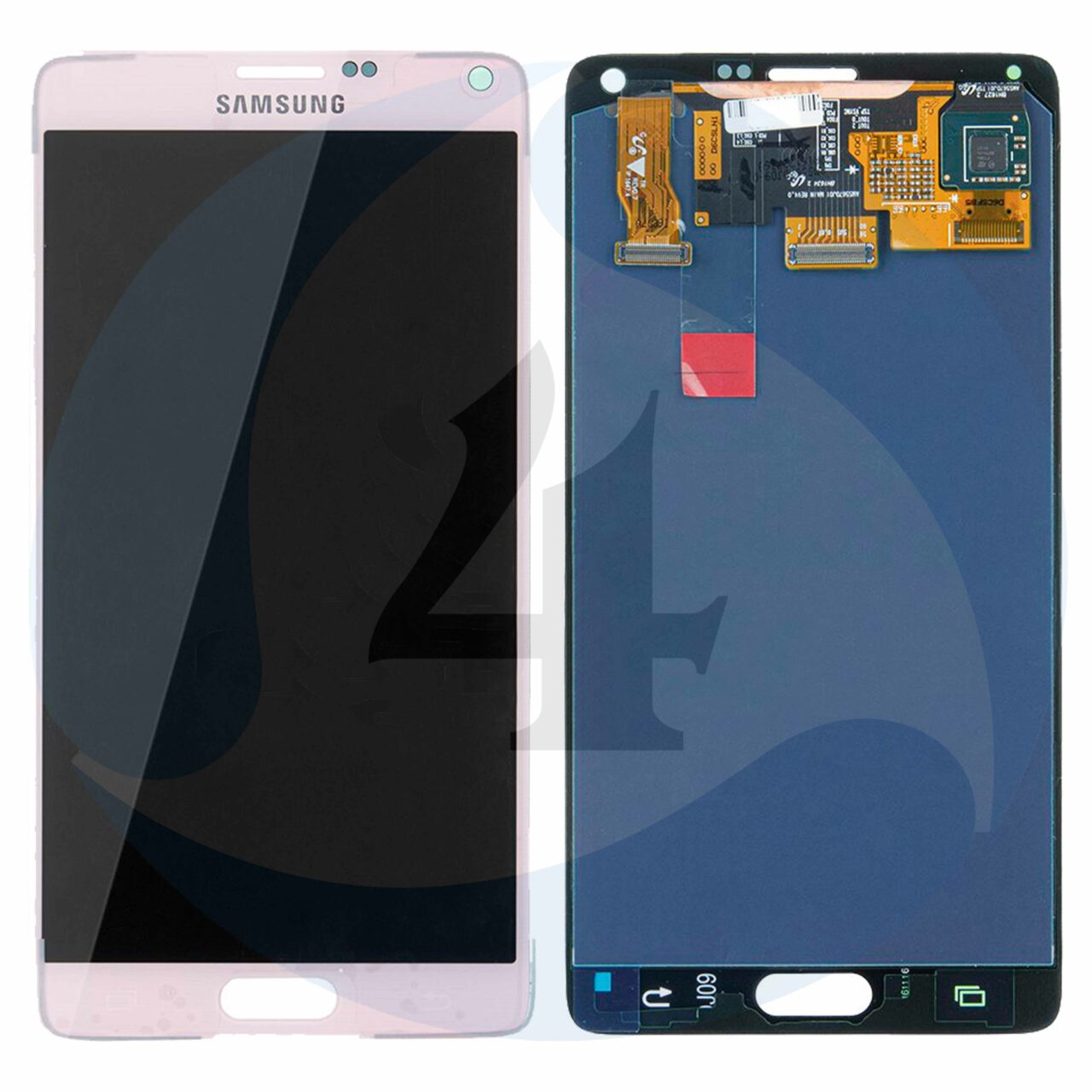 Eng pl LCD Touch Pad Complete Samsung N910 Galaxy Note 4 Pink Gh97 16565 D Original S Ervice Pack 81074 1 GH97 16565 D