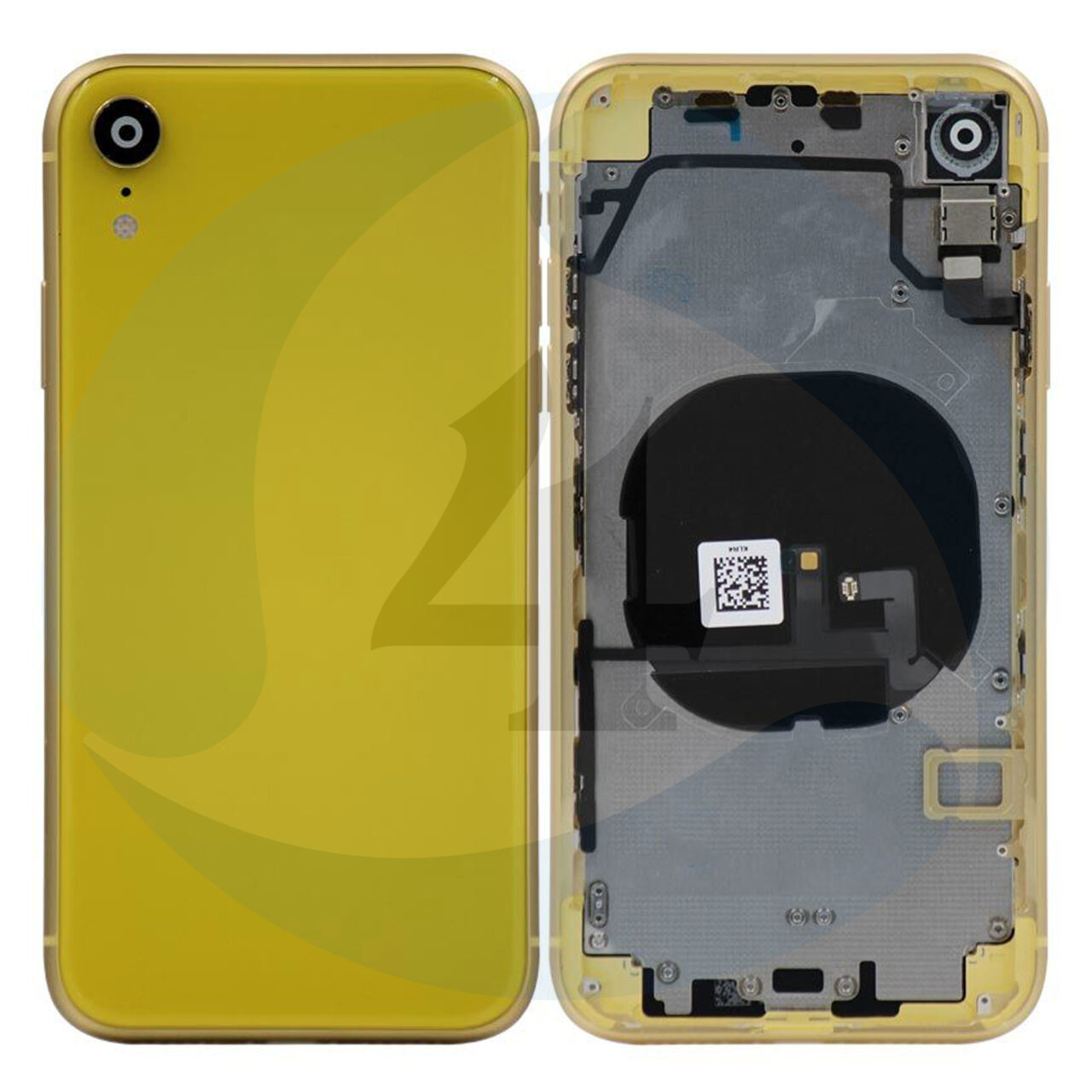 For Apple i Phone XR Batterij cover housing compleet Yellow
