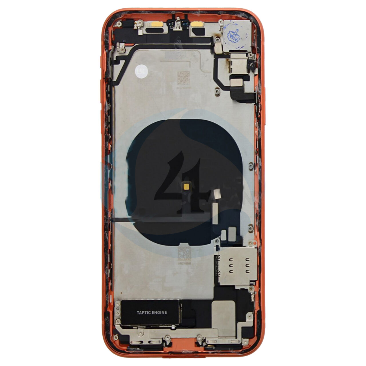 For Apple i Phone XR Batterij cover pulled compleet orange