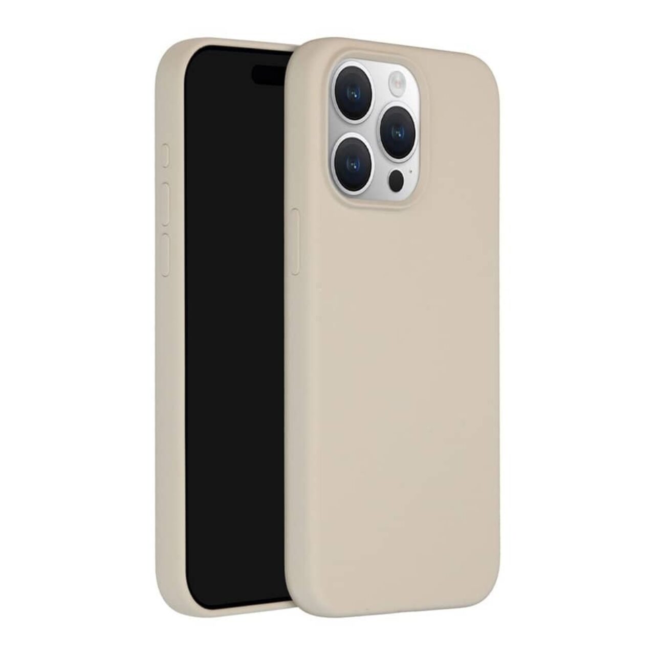 Iphone silicone hoesjes BEIGE
