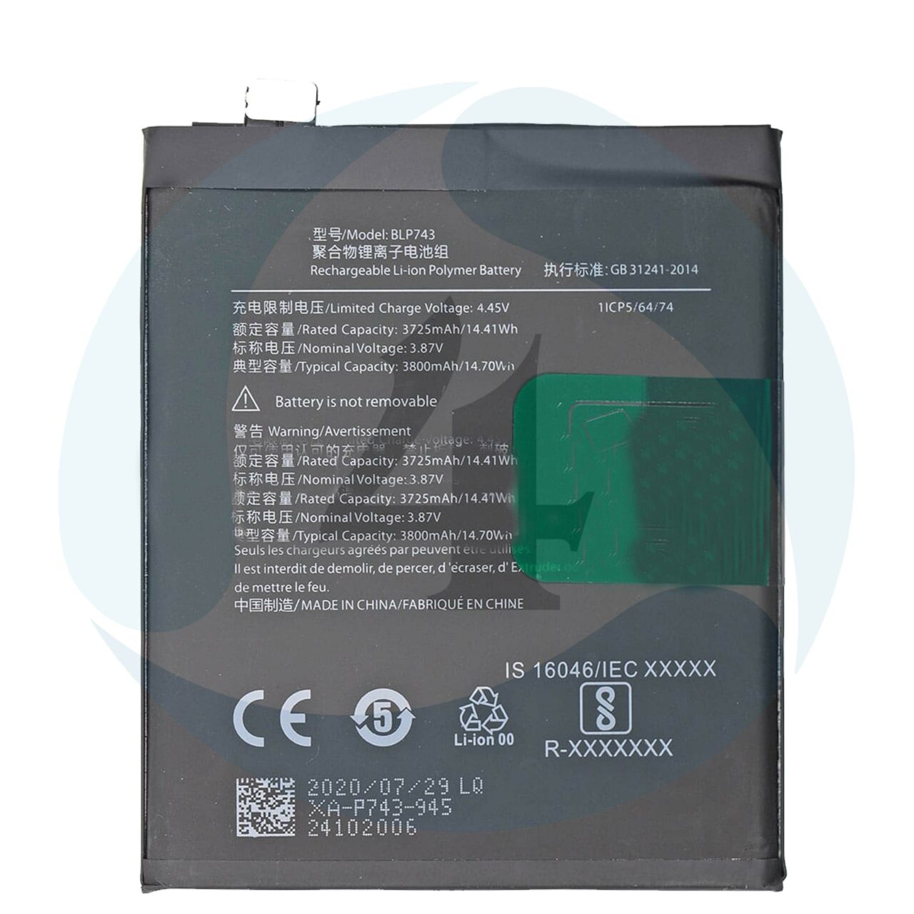 Replacement for oneplus 7t battery