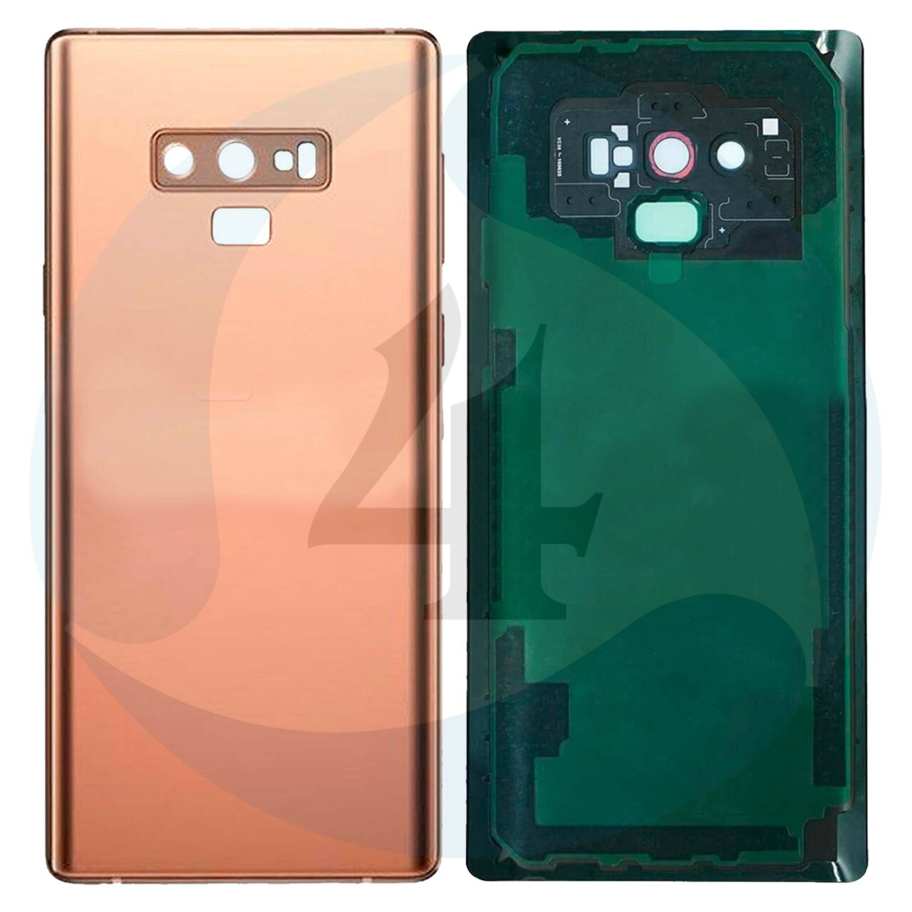 Replacement for samsung galaxy note 9 sm n960 back cover metallic copper