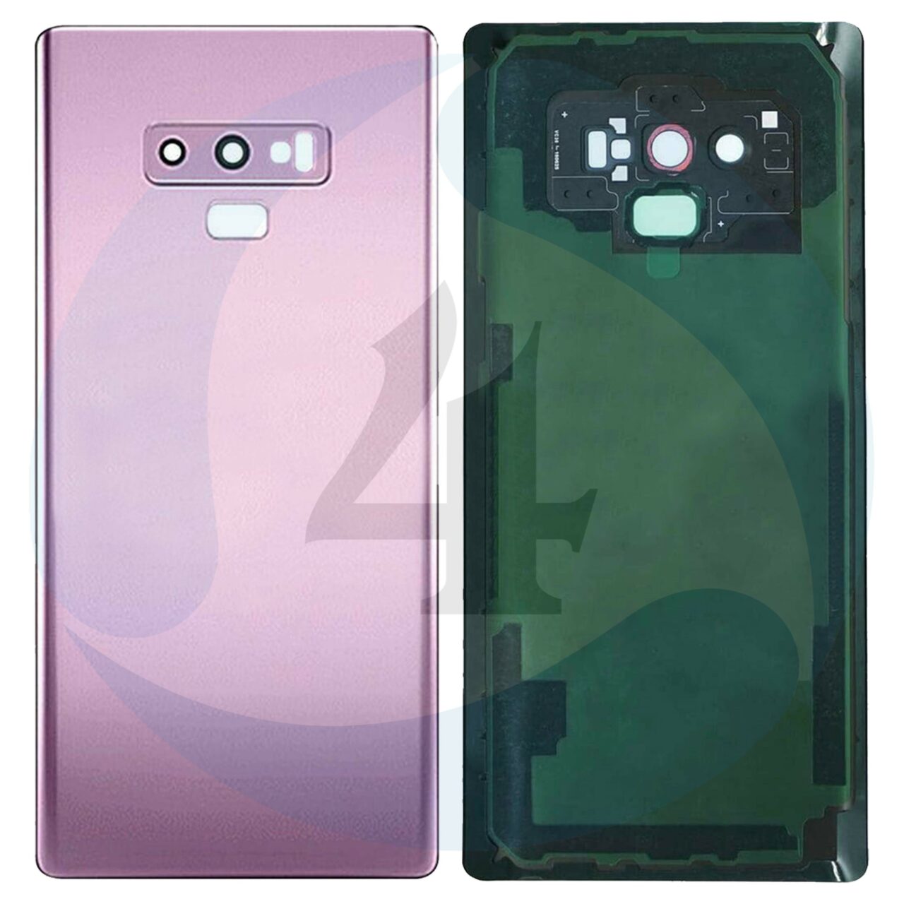 Replacement for samsung galaxy note 9 sm n960 back cover purple