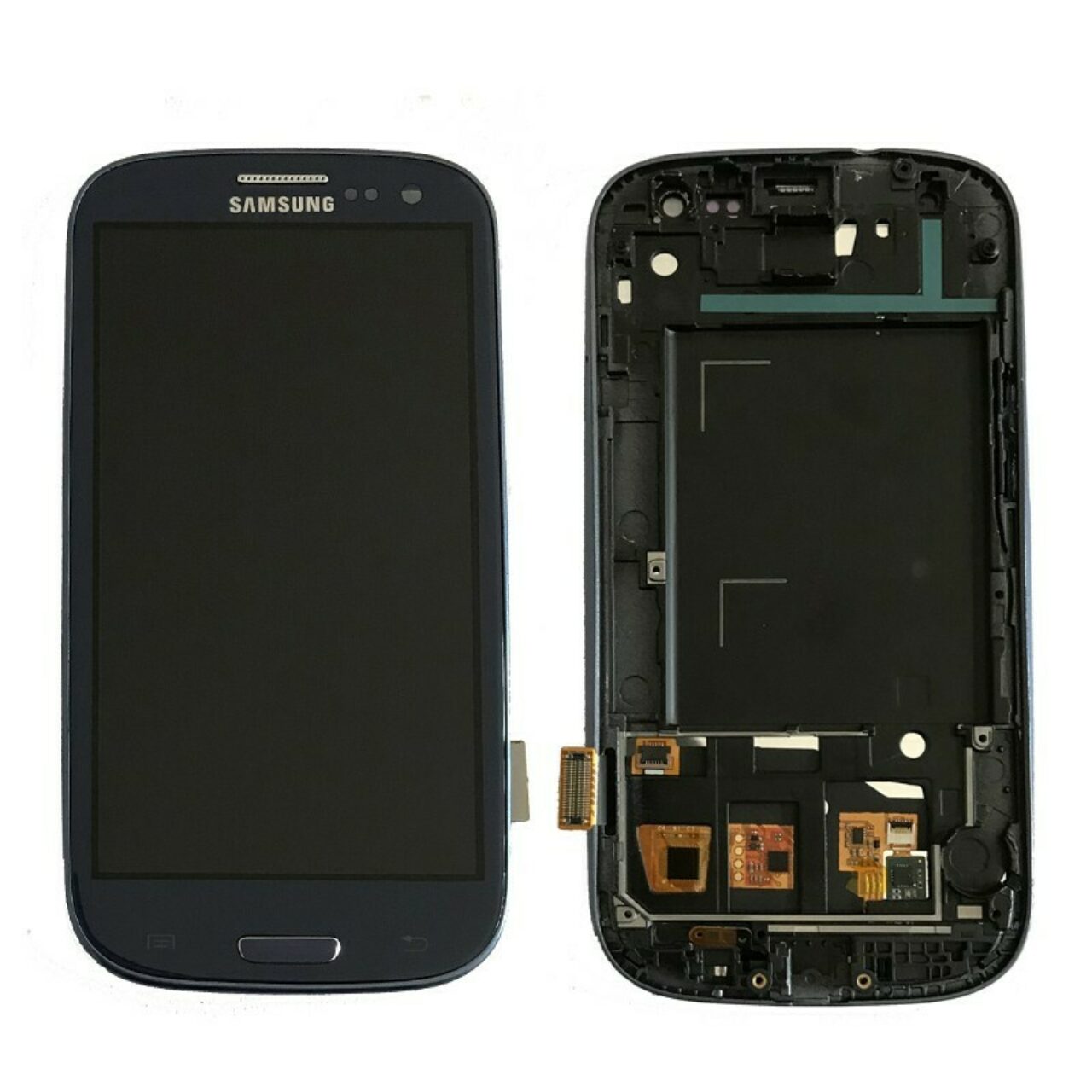 Samsung galaxy I9300 S3 lcd glas scherm display screen Black blue