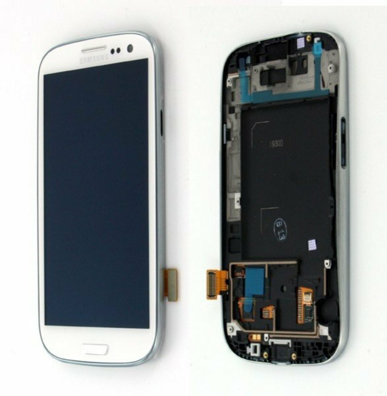 Samsung galaxy I9300 S3 lcd glas scherm display screen white