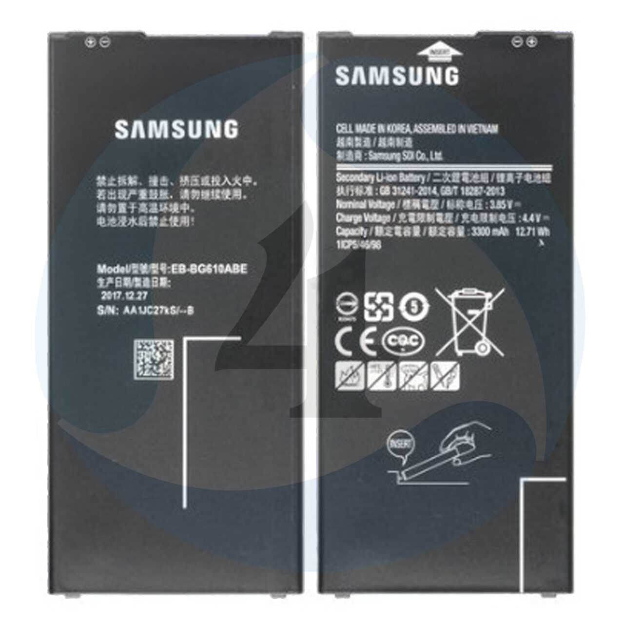 Samsung galaxy J7 max G615 batterij