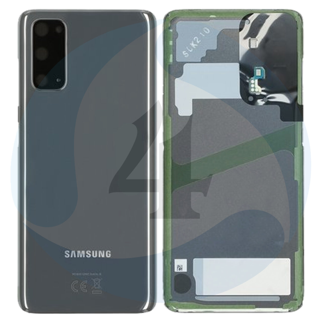 Samsung galaxy S20 G980 G981 backcover Grey service pack