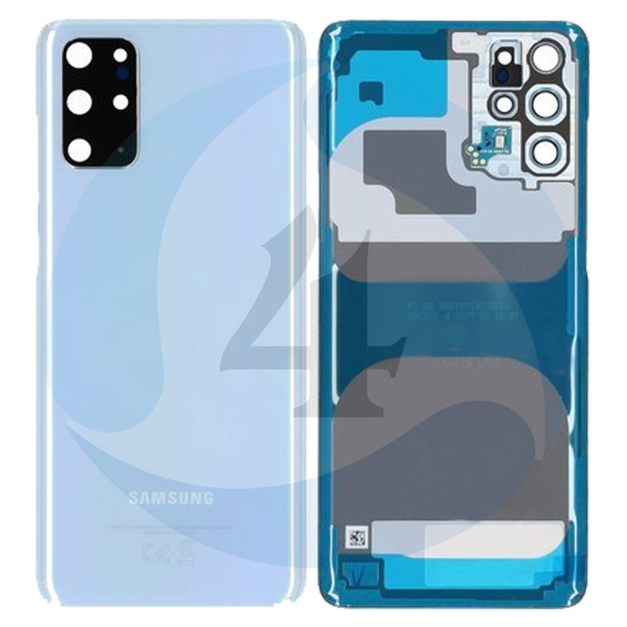 Samsung galaxy S20 plus 5 G G986 G985 backcover Blue