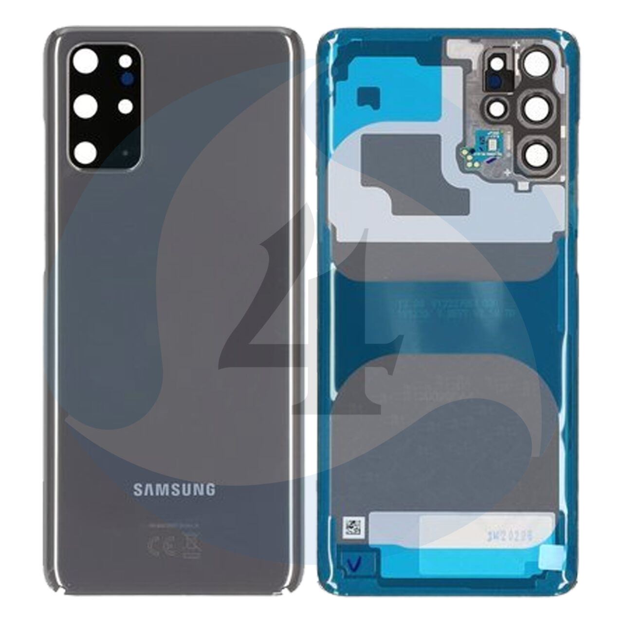 Samsung galaxy S20 plus 5 G G986 G985 backcover Grey