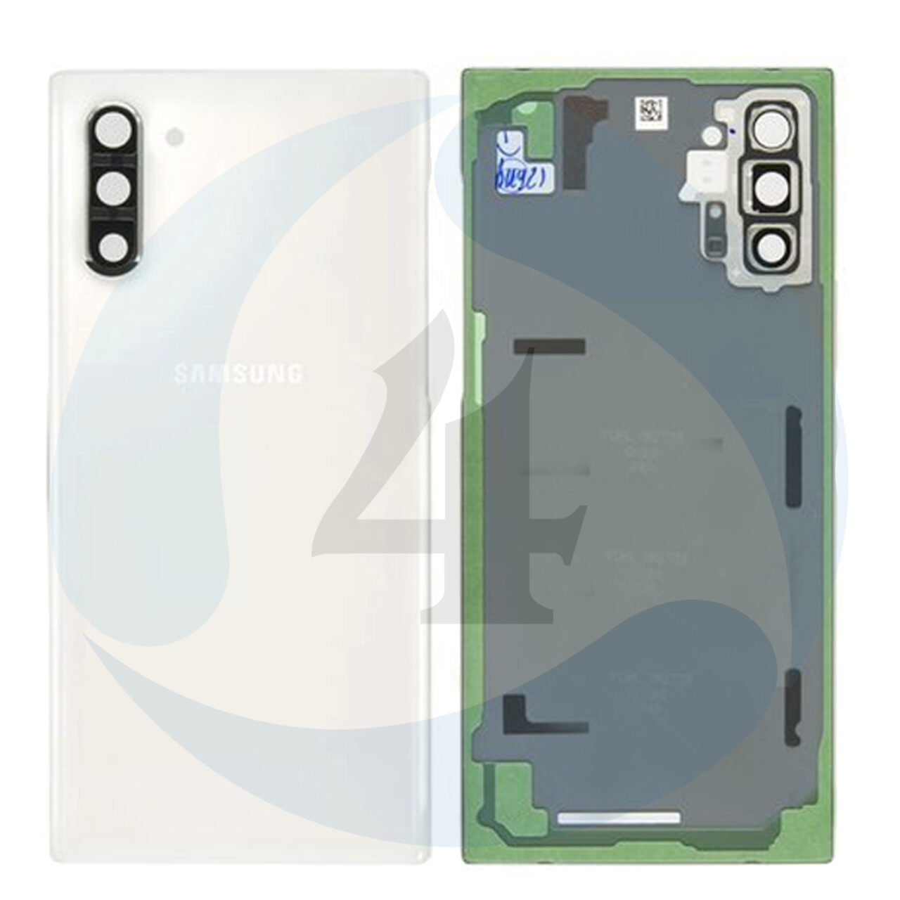 Samsung galaxy note 10 N970 Batterij cover back cover white