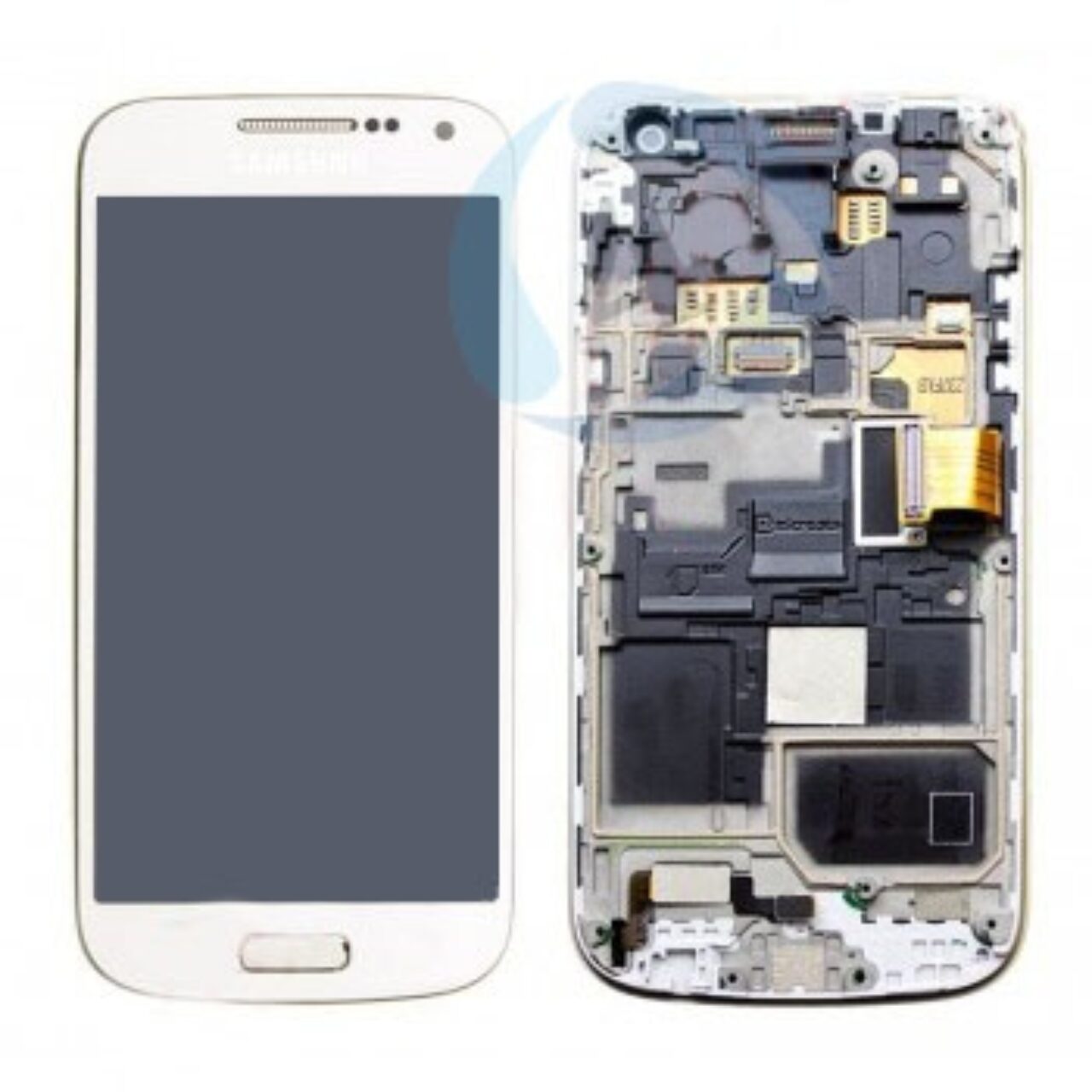 Samsung galaxy s4 mini lcd display white