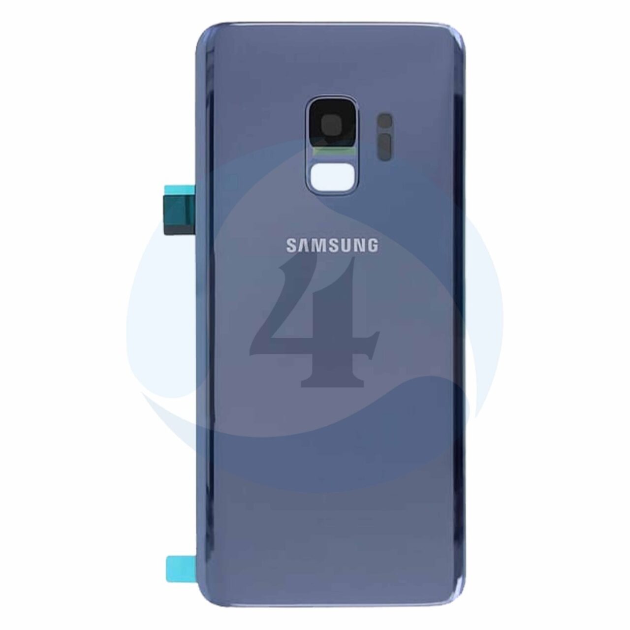 Samsung galaxy s9 sm g960f battery cover blue