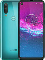 Motorola one action aqua teal